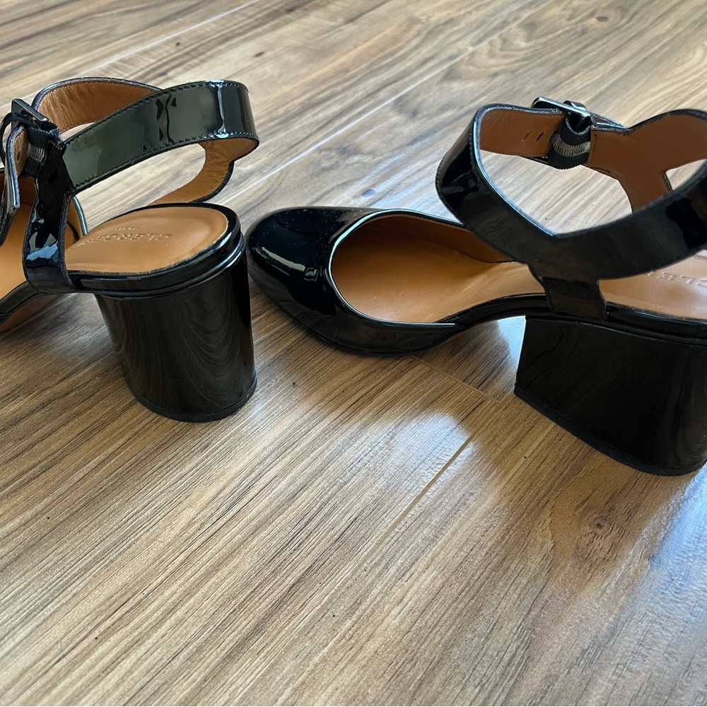 Robert Clergerie Black Patent Leather Heels - Picture 9 of 9